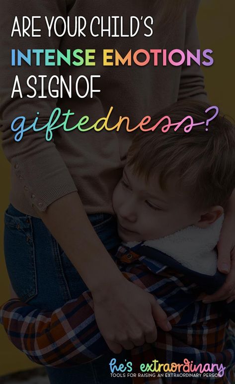 Gifted Children Characteristics, School Psychology Resources, Psychology Resources, Teaching Emotions, Child Behavior, Highly Sensitive Child, Gifted Children, Intense Emotions, Mighty Max