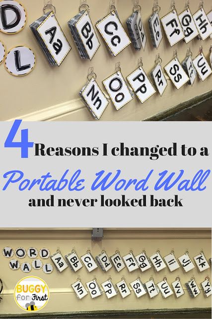 A Portable Word Wall is a game changer in the classroom. It is interactive and engaging. Once you have one, you never look back. Word Aware Display, Sight Word Wall Display, Word Wall Ideas, Portable Word Wall, Portable Word Walls, Interactive Word Wall, Letter Package, Letter Rings, Word Walls