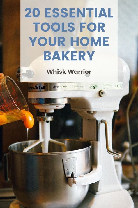 In Home Bakery Setup, Home Bakery Supplies, Home Bakery Kitchen Layout, Baking Station Ideas, Home Bakery Organization, Bakery Organization, Kitchen Baking Station, Home Bakery Kitchen, Cooking Business