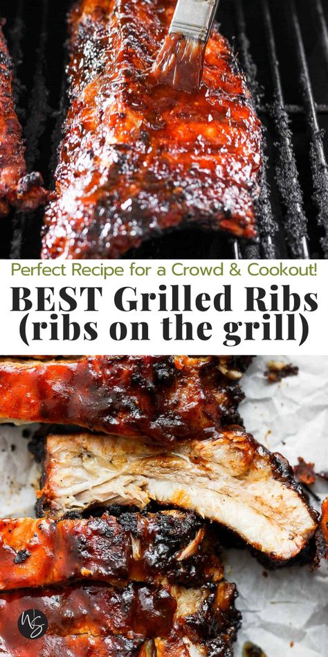 How To Grill Ribs, Fire Pit Decorating Ideas, Ribs Marinade Recipe, Grill Ribs, Ribs On The Grill, The Best Ribs, Grilled Ribs, Grill Fire Pit, Best Ribs