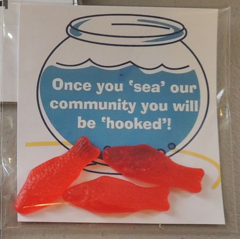 Once you sea our communtiy you will be hooked |Free Printable from easywayapartments.com Hospitality Marketing Ideas, Assisted Living Marketing Ideas, Marketing Ideas Gifts Healthcare Summer, Fishing For Your Referrals, Marketing Ideas Apartment Community, Outreach Marketing For Apartments, Resident Appreciation Ideas Apartments, Job Fair Booth, Senior Living Marketing