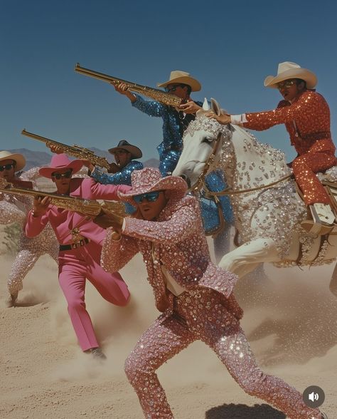 Queer Cowboy Aesthetic, Space Cowboy Party Theme, Galactic Cowboy, Space Cowboy Aesthetic, Cats Wearing Hats, 25th Birthday Shoot, Cowboy Shoot, Drugstore Cowboy, Western Punk