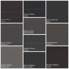 design indulgence: DARK HOUSES Exterior Paint Sherwin Williams, Exterior Gray Paint, Farrow Bal, Best Exterior Paint, House Paint Color Combination, House Shutters, Exterior Stairs, Siding Colors, Dark House