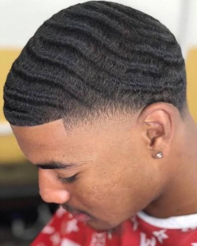 30 Waves Haircut Ideas for Black Men for Impeccable Style | MenHairstylist.com 360 Waves Hair, Waves Hairstyle Men, Black Boys Haircuts, Waves Hairstyle, Black Hair Cuts, Waves Haircut, Fresh Cuts, Men Cave, Hair Unit