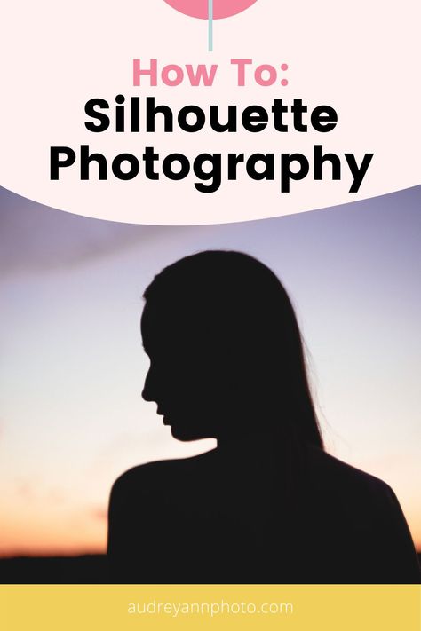 Silhouette Photography // Learn how to take pictures of silhouettes in this easy to understand, step by step photography tutorial!I’m going to show you how to photograph silhouettes in just 5 easy steps - we’ll cover what settings to use, where to place your subject, along with tips and tricks that will help you get an awesome silhouette photo! How To Do Silhouette Photography, Silhouette Photography How To, How To Do Silhouette Pictures, Silhouette Photography At Home, Silhouette Photography Settings, Shadow Pictures Girly, How To Take Shadow Pictures, How To Take Silhouette Pictures, Silouttes Photography