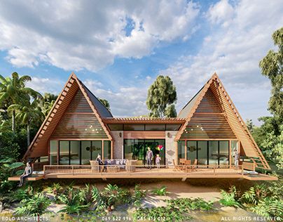 Bahay Kubo Design, Bali Huts, Bahay Kubo, Hut House, Bali Resort, Resort Design, Resort Villa, A Frame House, Beautiful House