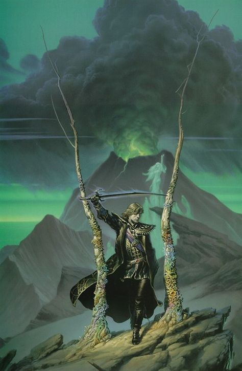 Retro Fantasy Art, Michael Whelan, 70s Sci Fi Art, Dungeons And Dragons Art, Fantasy Comics, Dnd Art, Fantasy Setting, Pulp Art, Fantasy Artist