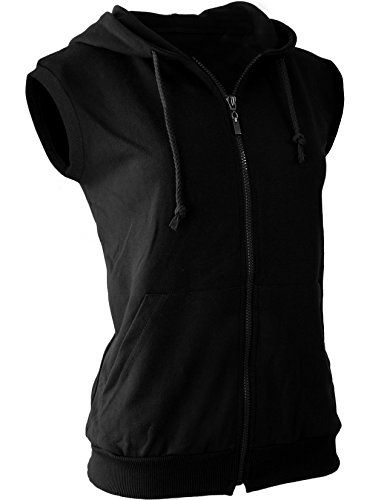 Black Casual Vest With Zipper Closure, Sleeveless Zip Up Hoodie, Casual Sleeveless Hooded Vest, Black Hooded Sports Vest, Black Fitted Hooded Vest, Black Hooded Top With Zipper Closure, Spider Ideas, Sweatshirt Street Style, Hoodie Vest