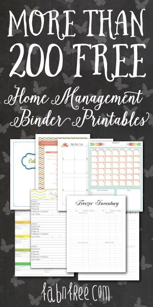 Mix and Match for More than 200 Free Home Management Binder Printables!! Free Printable Organization Sheets Home Management Binder, Week At A Glance Printable Free, Life Management Binder Printables Free, Life Binder Printables Free, Home Management Binder Free Printables, Planer Organisation, Freezer Inventory, Organization Binder, Free Printables Organization