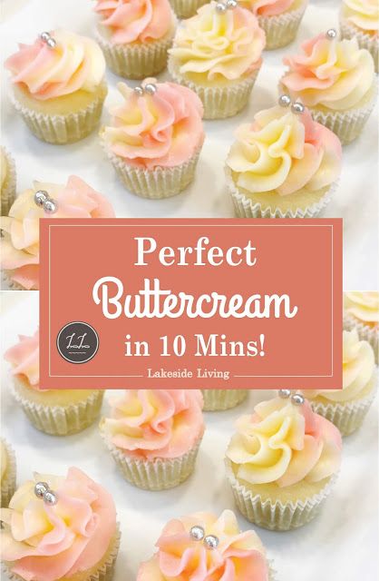 Cupcake Creme, Vanilla Frosting Recipes, Cupcake Frosting Recipes, Frosted Cupcakes, Best Buttercream Frosting, Best Buttercream, Frosting Recipes Easy, Decoration Patisserie, Cake Frosting Recipe