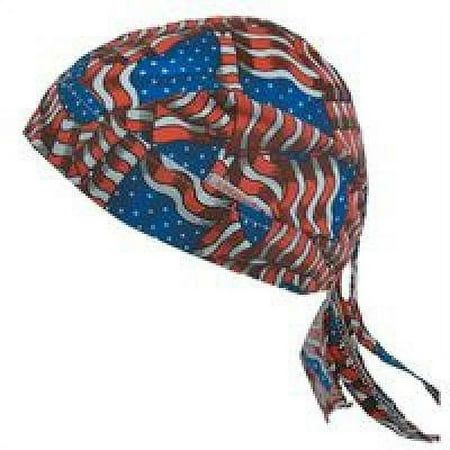 Cc 7000S&S Doo Rag Starsand Stripes Size: One Size.  Color: Multicolor.  Gender: female.  Age Group: adult. Welder Cap, Do Rag, Welding Caps, Doo Rag, Face Protection, Scrub Cap, Stars And Stripes, Scrub Caps, S Star