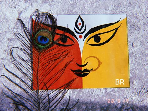 Maa durga ❤️ Maa Durga, Durga Maa, Abstract Art, Quick Saves, Art