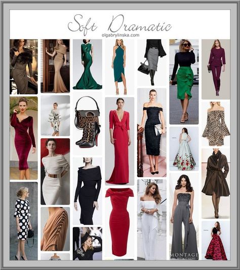 Dramatic Clothes, Personal Style Types, Dramatic Dresses, Style Types, Dramatic Fashion, Soft Dramatic, Dramatic Classic, Classic Style Outfits, Dramatic Style