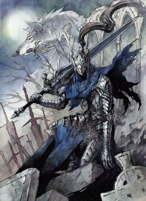 artsy stuff Dark Souls Artorias, Sif Dark Souls, Soul Saga, Dark Souls Wallpaper, Dark Souls Artwork, Demon Souls, Dark Souls 3, Dark Souls Art, Karakter Disney