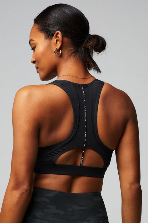 Belle Racerback High-Impact Sports Bra Activewear Details, Sports Bra Design, Running Sports Bra, Your Own Pace, High Impact Sports Bra, Sport Bra, Running Training, Gym Wear, Active Wear For Women