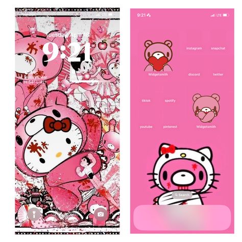 Gloomy Bear Homescreen, Wallpaper Gloomy, Bear Homescreen, Gloomy Bear Wallpaper, Gloomy Bear, Bear Wallpaper, Hello Kitty, Kitty, Wallpapers