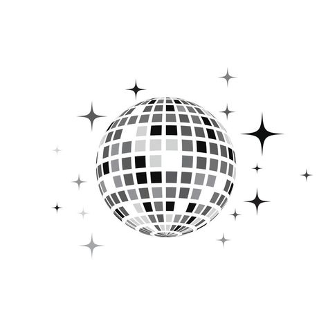 Disco ball vector icon illustration Disco Ball Vector, Disco Ball Design, Dancing Drawing, Ball Vector, Ball Drawing, Digital Painting Techniques, Birthday Wallpaper, Vector Icons Illustration, Disco Dance