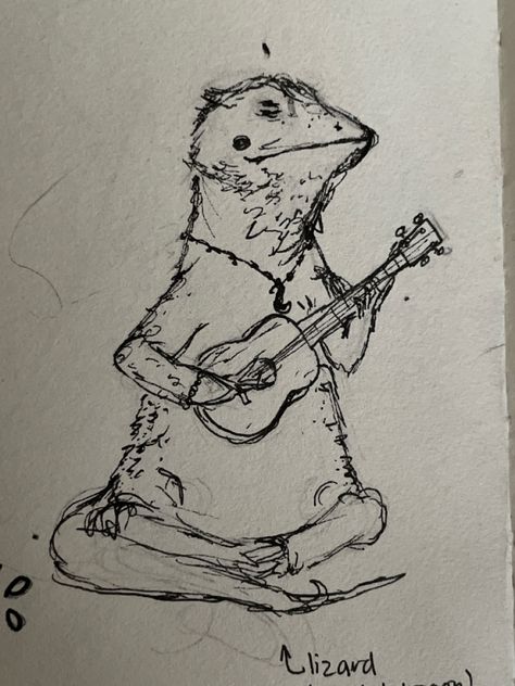 Ukulele Sketch, Ukulele Drawing, Drawing Book, Ukulele, Art Inspo, Art Ideas, Sketch Book, Doodles, Sketch