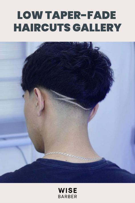 Low Fade Curly Hair, Taper Fade Short Hair, Haircut Designs For Men, Fade Haircut Designs, Fade Haircut Curly Hair, Low Taper Fade Haircut, Mid Fade Haircut, Low Taper Fade, Drop Fade Haircut