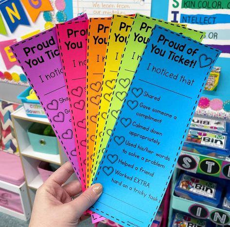 Teachers, Send Positive Notes Home, Not Just Negative Ones Proud Of You Ticket, Positive Notes Home, Teaching Classroom Management, Classroom Expectations, Classroom Behavior Management, Classroom Management Strategies, Classroom Organisation, 3rd Grade Classroom, 2nd Grade Classroom