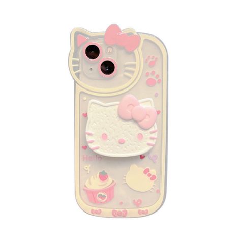 PRICES MAY VARY. 【Compatible With】Cute Cartoon Soft Silicone TPU case for iPhone 11 【New Design】The unique kawaii pattern on the case makes your phone stylish and unique 【Easy to use】Cute girly phone case, You Will Get A Cute Phone Case+A Cute Kickstand. 【Precise Cutouts】Precise hole positions allow you to press various phone buttons smoothly. Full access to charging and headphone connection without removing the case 【Service Guarantee】If You Have Any Questions Or Anything You Feel Unsatisfied W Hello Kitty Phone Case, Teknologi Gadget, Hello Kitty Coloring, Girly Phone Cases, Holder Phone, Hello Kitty Items, Cute Phone Cases, Birthday Gifts For Girls, Coque Iphone