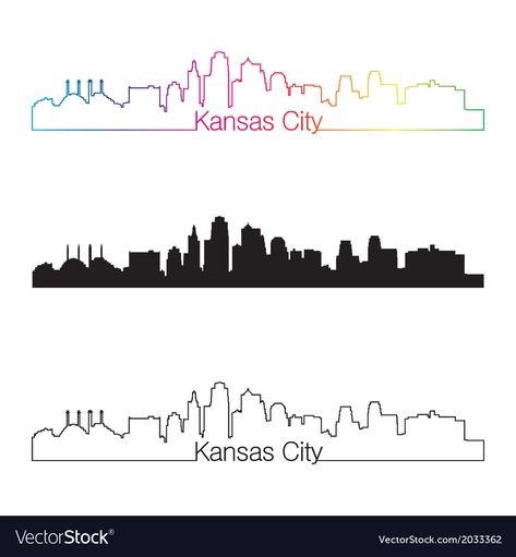 Kansas City Painting, Kansas City Skyline Silhouette, Kansas City Skyline Art, Kansas City Skyline Tattoo, Kansas City Tattoo, Newsletter Header, Louisville Skyline, Memphis Skyline, Skyline Image