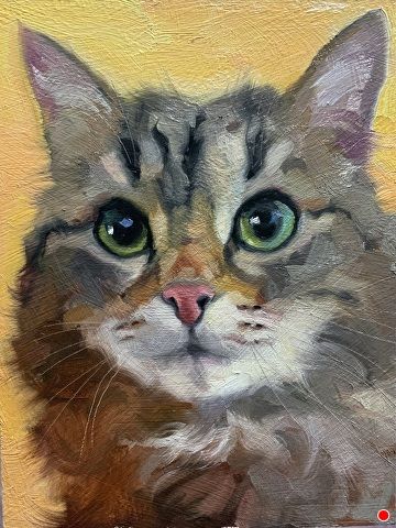 Katya Minkina, Cat Portrait Painting, Cats Art Drawing, Paint Your Pet, จีซอง Nct, Cat Art Illustration, Cat Artwork, Watercolor Cat, Art Painting Acrylic