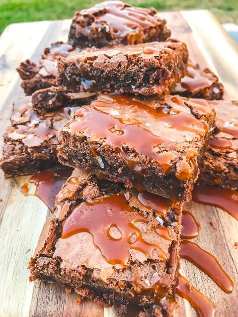 TRISCUIT® – 3 Simple Ingredients and an Incredible Story Triscuit Recipes, Bourbon Caramel Sauce, Bourbon Caramels, Turkey Stock, Fudge Brownies, Caramel Sauce, Recipe Using, Simple Ingredient, Pigeon