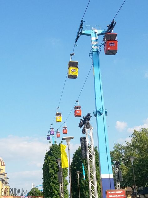 sky-ride Sky Lift, Soak City, Sky Ride, Sandusky Ohio, Carnival Rides, Cedar Point, Roller Coasters, Family Road Trips, World's Fair