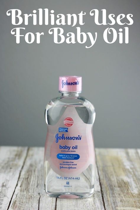 Baby Oil Uses, Johnson Baby Oil, Baby Oil Gel, Ginger Smoothie, Easy Cleaning Hacks, Healthy Drinks Smoothies, Diy Oils, Oil Benefits, Baby Oil