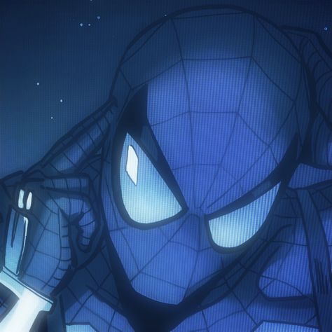 Art Spiderman, Spiderman Comic Art, Blue Aesthetic Dark, Spiderman Art Sketch, Dark Blue Wallpaper, Spiderman Pictures, Blue Anime, Iphone Wallpaper Themes, Spiderman Comic