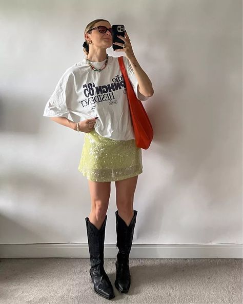 High Waist Sequin Skirt curated on LTK Sequin Skirt Graphic Tee Outfit, Sequin Skirt Concert Outfit, Tulle Mini Skirt Outfit, Pink Sequin Skirt Outfit, Sequence Skirt Outfit, Sequins Skirt Outfit, Sequin Mini Skirt Outfit, Sparkly Skirt Outfit, Black Sequin Skirt Outfit