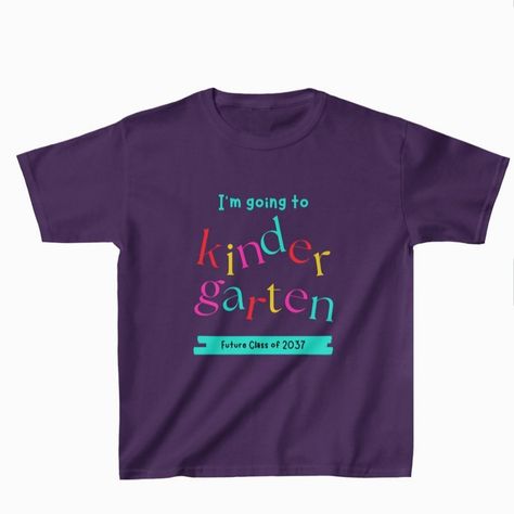 📚🎉 New School Year, New Adventures! 🎉📚 Get your little one ready for an exciting journey with our adorable “I’m Going to Kindergarten” t-shirt! 🎒 Perfect for celebrating this big milestone and making those first-day memories even more special. 🌟 Future Class of 2037, let’s start this adventure in style! 🚀 🛒 Shop Now: LivingOutlawed.com 📸 Tag us in your first-day photos using @LivingOutlawed and #LivingOutlawedKids for a chance to be featured! #BackToSchool #Kindergarten #ClassOf2037 #Liv... Going To Kindergarten, New School Year, New School, New Adventures, Kids' Fashion, Cricut Svg, First Day Of School, Milestones, School Year