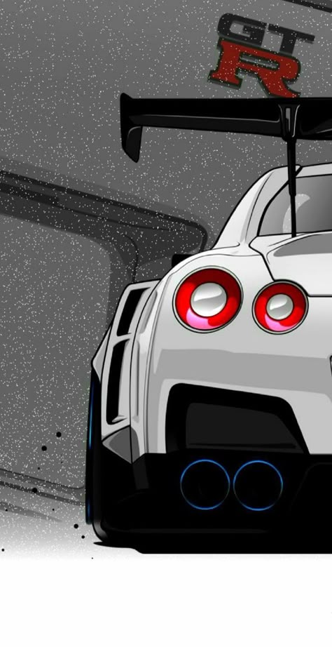 Kereta Sport, Nissan Gtr Wallpapers, Gtr Car, R35 Gtr, Mobil Drift, Sports Car Wallpaper, Jdm Wallpaper, Nissan Gtr R35, Cool Car Drawings