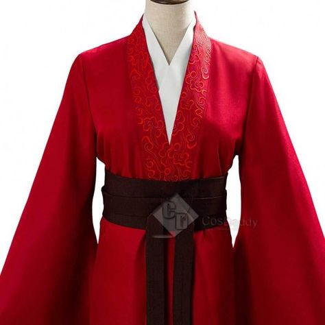 Mulan Costume Women, Mulan Costume Diy, Mulan Halloween, Mulan Cosplay, Rey Star Wars Costume, Mulan Dress, Martial Arts Fashion, Mulan 2020, Mulan Princess