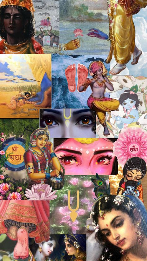 Beautiful collage of Shree RadhaRani and Shree Krishna 🥰🌷✨. Radha Krishna Art Beautiful, Indian Illustration, Krishna Book, Little Krishna, Pichwai Paintings, Peace Illustration, Spiderman Pictures, Radha Krishna Wallpaper, Vedic Art