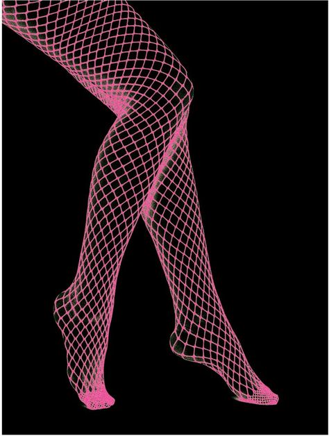 Pink Fishnet Outfit, Fishnet Outfit, Pink Fishnets, Net Leggings, Pink Punk, Goth Accessories, 2024 Outfits, Alt Girl, Spiderman Art