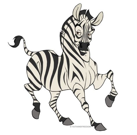 Zebra Character Design, Zebra Cartoon, Horse Sketch, Cute Ferrets, Horse Illustration, Anime Animals, Baby Giraffe, Animated Drawings, Animal Sketches