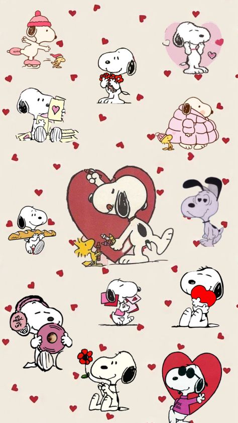 Vday Wallpaper, Wallpaper Snoopy, Snoopy Valentine, Snoopy Images, Produk Apple, Snoopy Wallpaper, Snoopy Pictures, Valentines Wallpaper, Snoopy Love