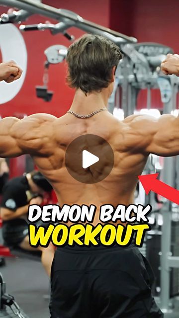 Demon Back Workout, Demon Back, Back Gains, Back Workout Bodybuilding, Back Workout Men, Chris Bumstead, Back Day Workout, Good Back Workouts, Bodybuilding Workouts Routines