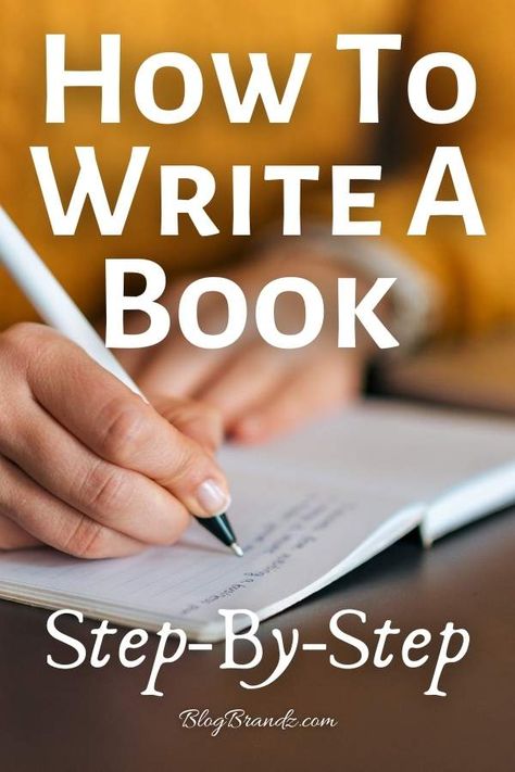 So you want to write a book? Learn how to write a book for beginners, how to write a book step-by-step, how to write a non-fiction book, how to start a novel, tips to write a book and more #writeabook #novelwriting #bookwriting #nonfiction #writing #author How To Start To Write A Book, Types Of Books To Write, How To Start Writing A Book For Beginners, How To Begin Writing A Book, How To End A Book, Steps To Write A Book, How To Get A Book Published, How To Write A Fiction Book, Write A Book How To Start