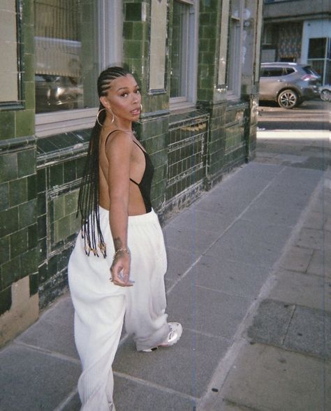 justnayee on Tumblr Looks Hip Hop, Cornrow Hairstyles, Streetwear Fashion Women, Mode Inspo, Mode Streetwear, Mode Vintage, Black Girls Hairstyles, Looks Style, Fashion Killa