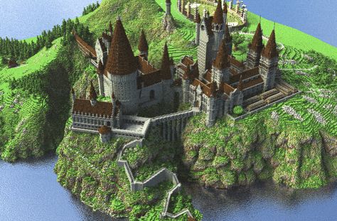 The Real Hogwarts (download) Minecraft Project Hogwarts Castle Minecraft, How To Build Hogwarts In Minecraft, Hogwarts Minecraft Blueprint, Minecraft Hogwarts Blueprints, Hogwarts In Minecraft, Hogwarts Plan, Minecraft Harry Potter Builds, Hogwarts Building, Minecraft Hogwarts