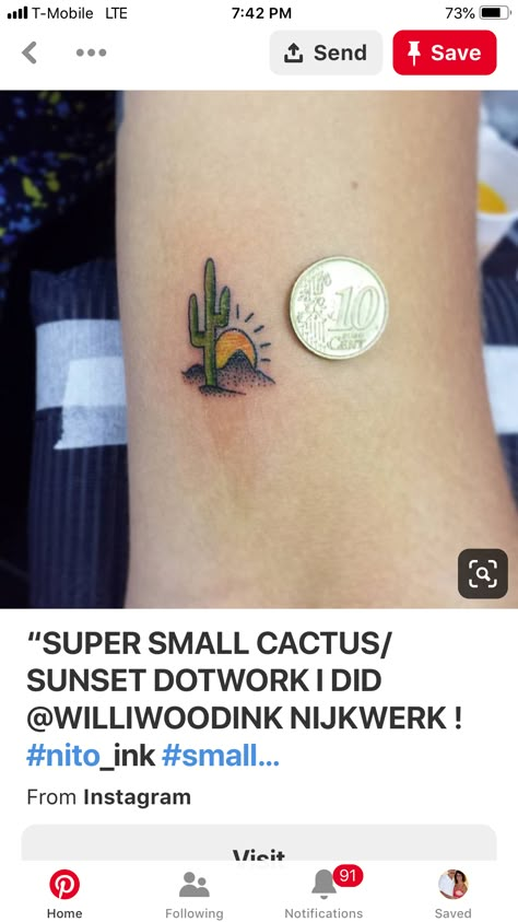 Saguaro Cactus Tattoo Small, Cactus Tattoo Small, Desert Tattoo, Arizona Tattoo, Cactus Tattoo, Single Needle Tattoo, Tattoo Photography, Wrist Tattoos For Women, Saguaro Cactus