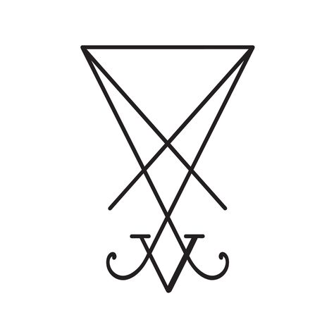 The Sigil of Lucifer. Symbol of creation, existence, and power. It is the third sign of Lucifer in the Grimoiore and is based on a nine by nine magic square. Satanic Tattoo Symbols, Lucifer Symbol, Sigil Of Lucifer, Satanic Tattoos, Symbol Of Creation, Pola Tato, Art Flash, Sigil Tattoo, Wiccan Symbols