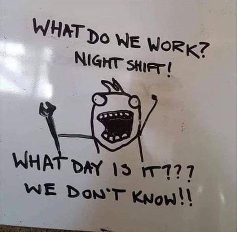 30 Work Memes For When You're Overworked & Overtired Cna Humor, Work Related Memes, Night Shift Humor, Medical Memes, Medical Quotes, Night Shift Nurse, Funny Sites, Nursing Memes, What Day Is It