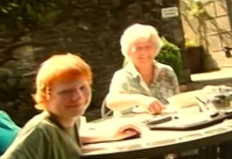 Sheeran's grandmother inspired his hit Nancy Mulligan. Nancy Mulligan, Thinking Out Loud, Castle Garden, And Peggy, Marvin Gaye, Romantic Things, Home Pictures, Hit Songs, Ed Sheeran