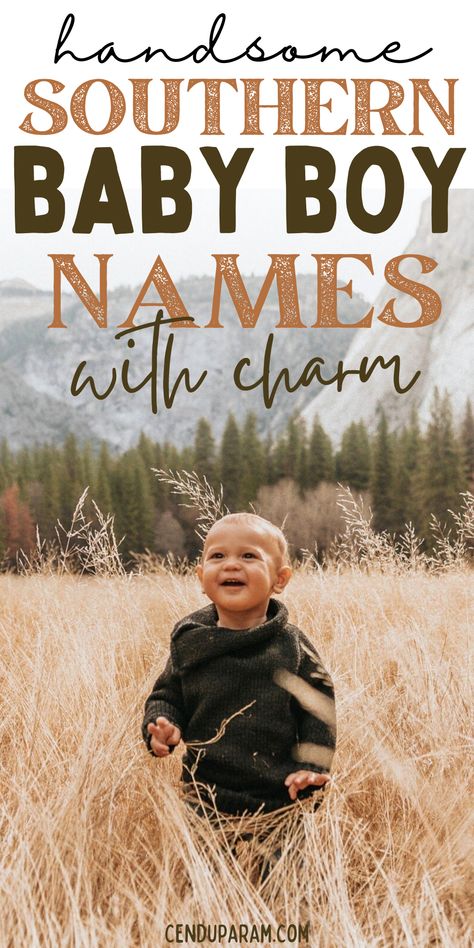 Southern Baby Boy Names, English Baby Boy Names, Traditional Boy Names, Classic Baby Boy Names, Southern Boy Names, Classic Boy Names, Country Boy Names, Vintage Boy Names