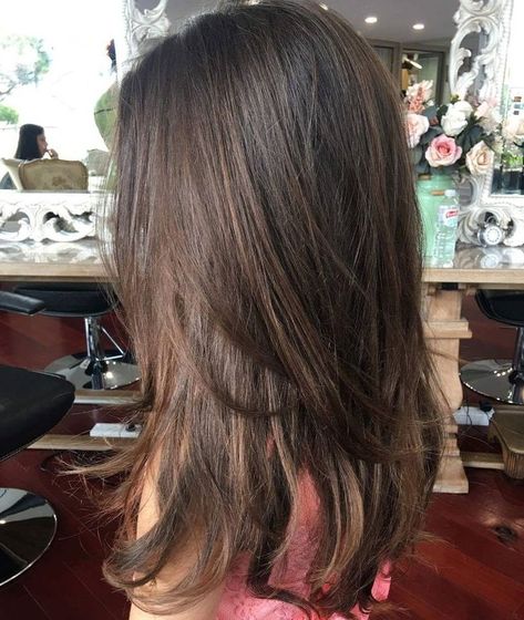 Long Haircut with Long Layers Girls Haircuts With Layers, Toddler Girl Haircut, Teen Haircuts, Haircut Boys, Girl Haircut, Kids Hair Cuts, Easy Hairstyle, Girl Haircuts, Short Hair Updo