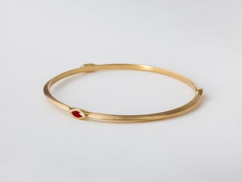 Simple Gold Bangle, Plain Gold Bangles, Solid Gold Bangle, Gold Bangles Indian, Ruby Bangles, Minimal Bracelet, Gold Bangles For Women, Gold Bangle Set, Valentine Day Gift